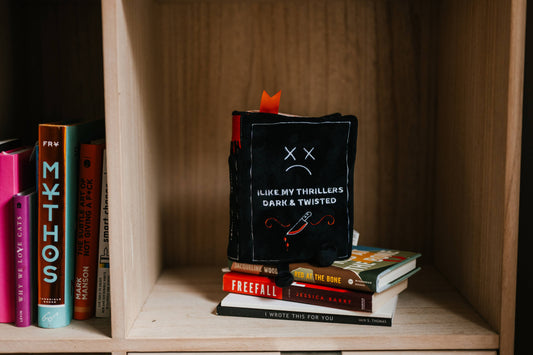 Dark Thrillers Book Plushie