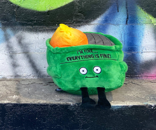 Dumpster Fire Plushie Meme - BESTSELLER