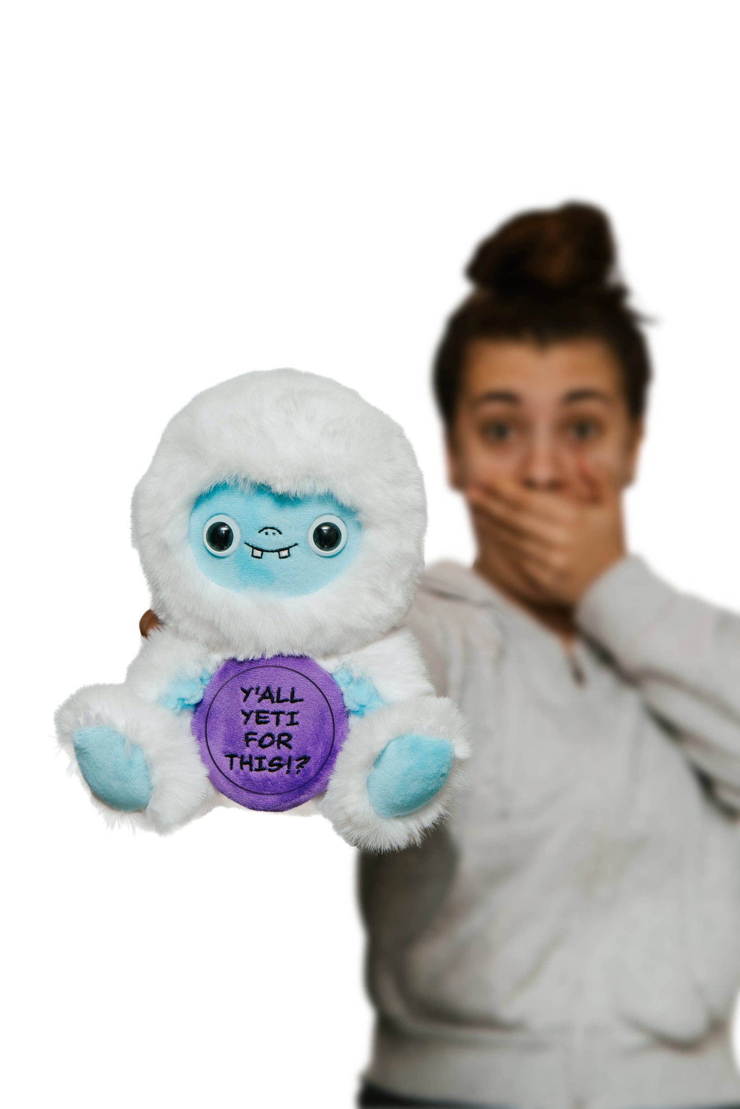 Plush Yeti  Soft Cuddly Perfect For Gifting Toy Funny Cute