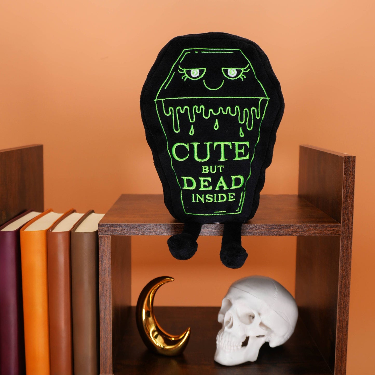 “Cute But Dead Inside” Coffin Plushie