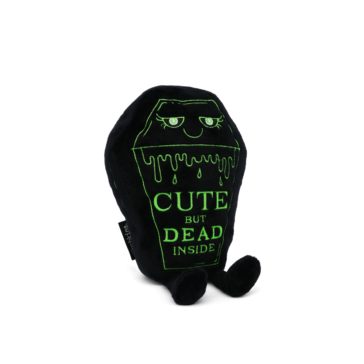 “Cute But Dead Inside” Coffin Plushie