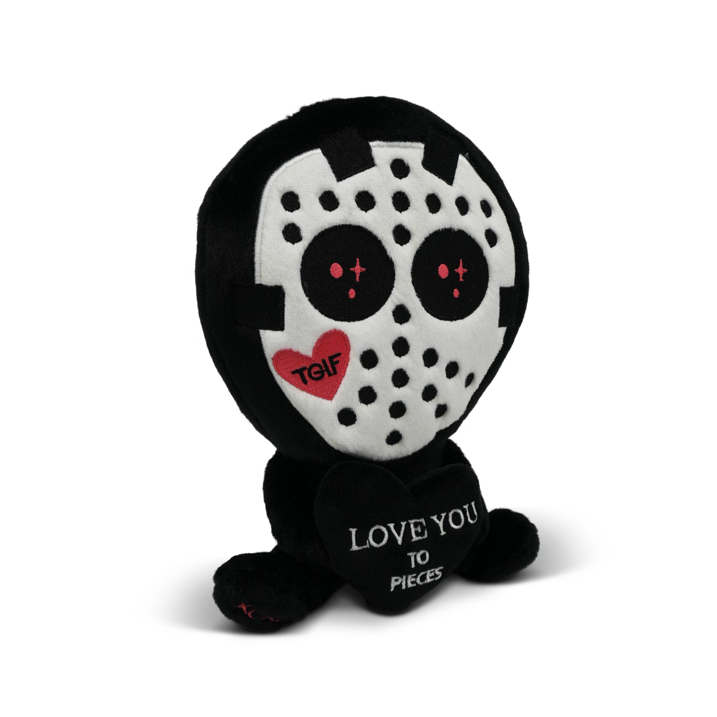 “Love You to Pieces” Hockey Horror Plushies