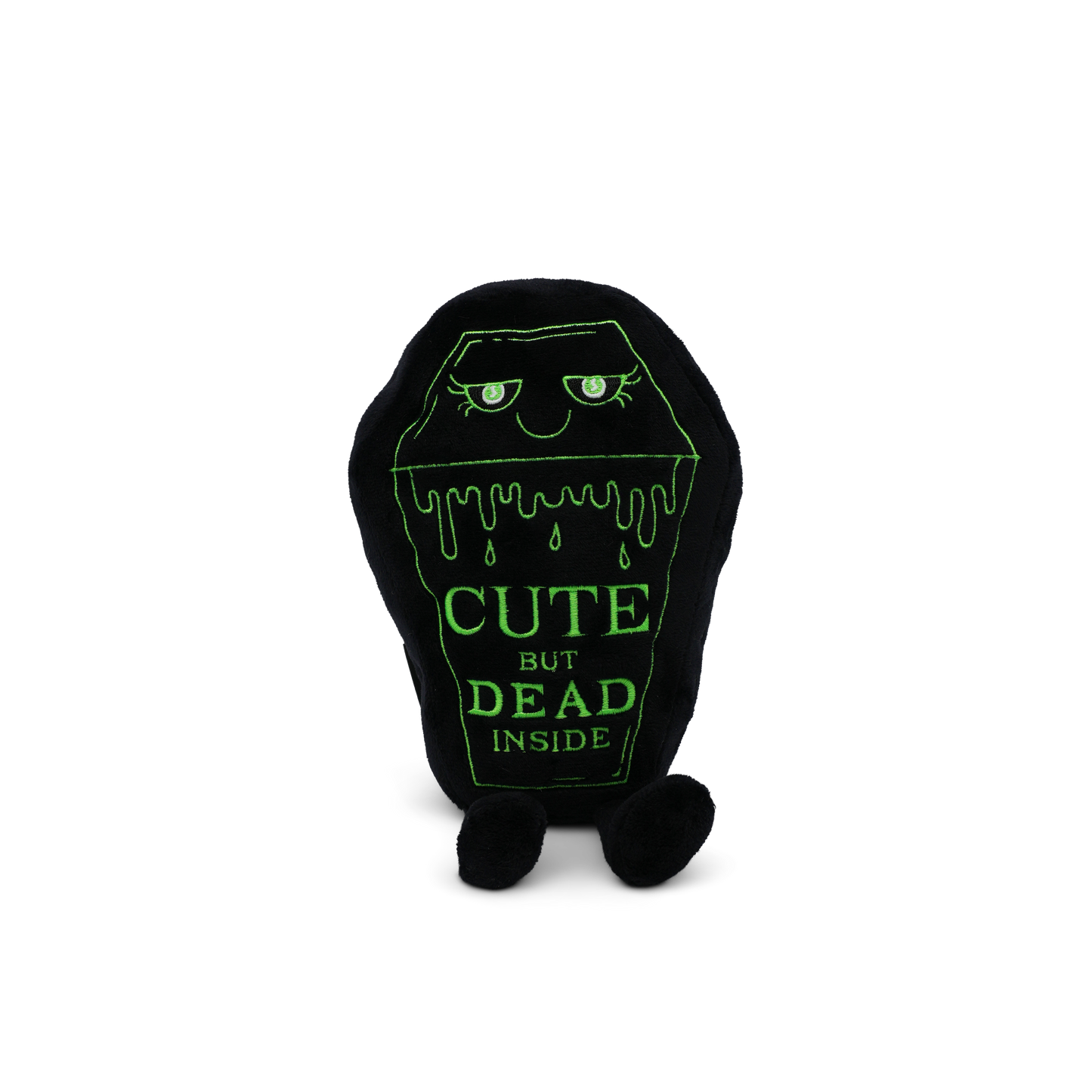 “Cute But Dead Inside” Coffin Plushie